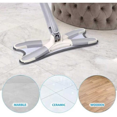 X-Shape Microfiber Mop