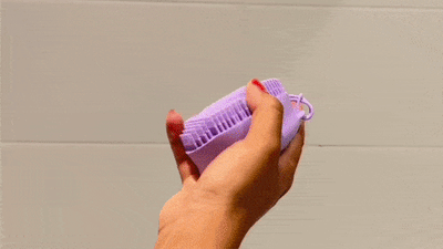 Silicone Brush for Easy Bathing